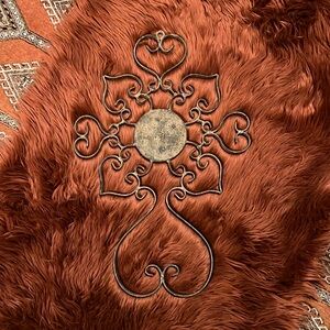 Rustic Metal Wall Art; decorative vintage unique rusty metal decor